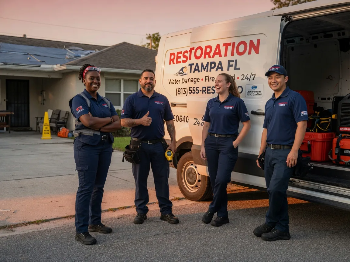 Water Damage Restoration company in South Hill, VA